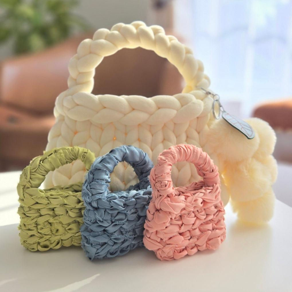 Chiffon Ribbon Mini Bag Wallet